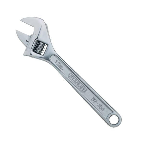 ****Stanley Adjustable Wrench 12 In. (300mm) Chrome