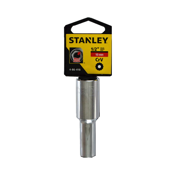 ****Stanley Metric Long Socket/Cube 12 Pt. 1/2 In. 10mm