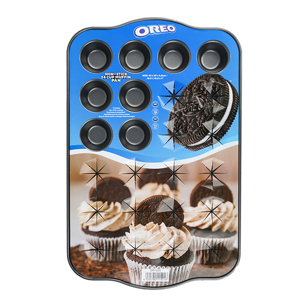 Oreo 24-cup Mini Cupcake Pan 43x27x2.5cm