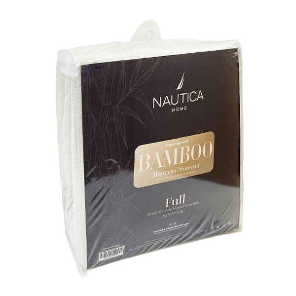 Nautica Bamboo Mattress Protector King 76 x 80 x 16 In.