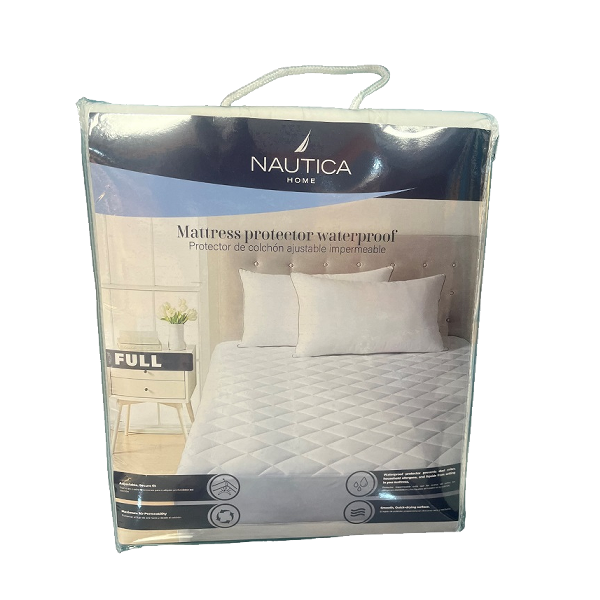 Nautica Microfiber Mattress Protector Queen 60 x 80 x 14 In.