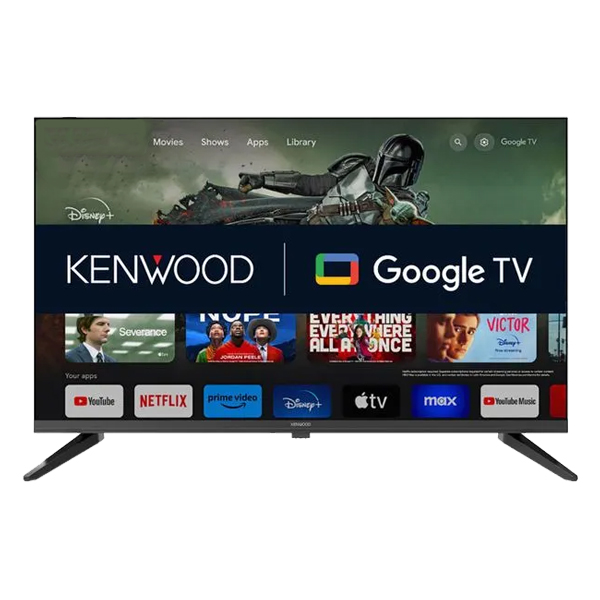 Kenwood Smart TV 32 In. Frameless ISDBT HD Google TV, Bluetooth