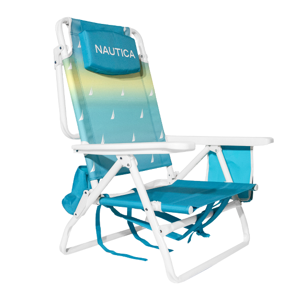 Nautica Beach Chair 5-Position, Green More J-Class