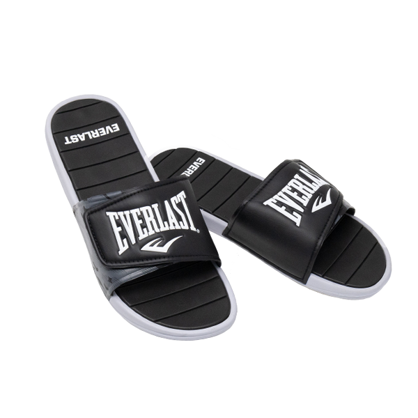 Everlast Men Adj Camo Slide Black/ Camo/ White Size 9