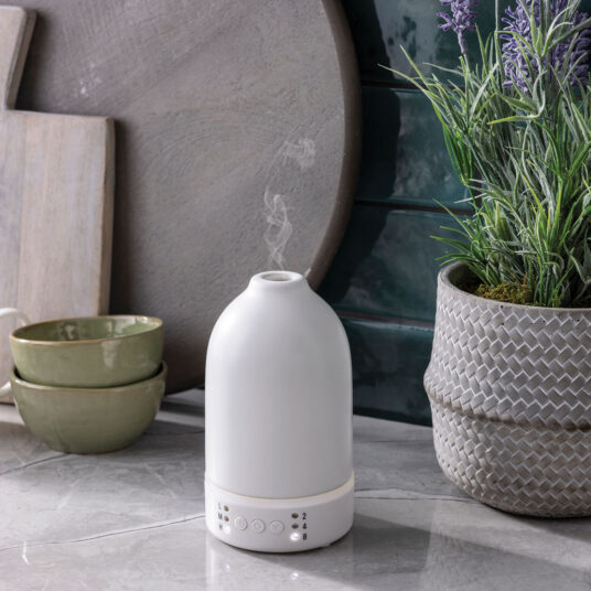 Airome Essential Oil Nebulizer Diffuser, Snow White