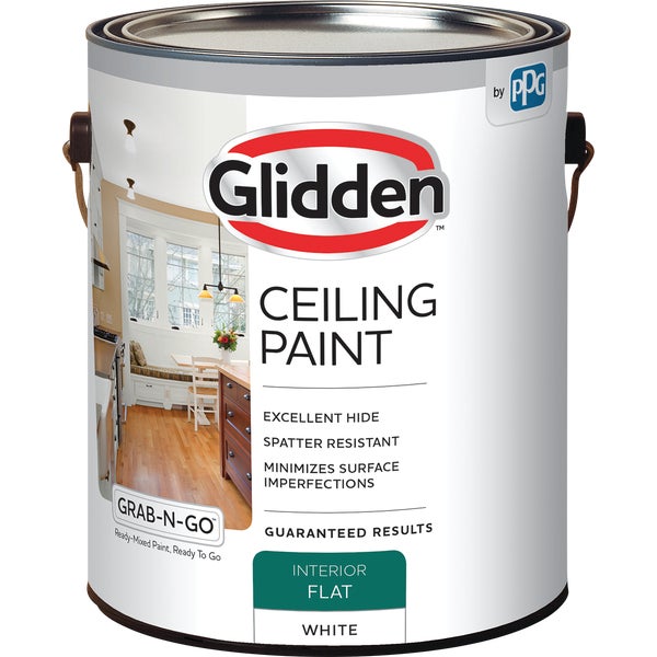 Glidden Interior Flat Ceiling Paint 1 Gal.