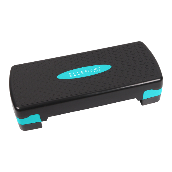 Elle Sport Aerobic Stepper, Black/ Blue