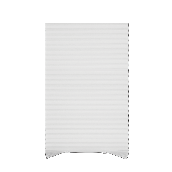 Kenneth Cole Temporary Pleated Blinds, White /60x90''