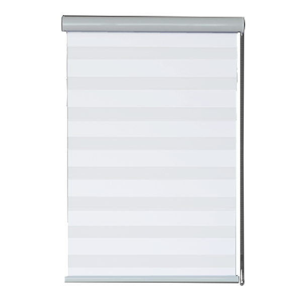 Kenneth Cole Luxury Zebra Blinds (Blackout), White /29x90''