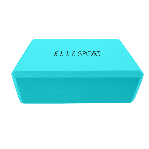 Elle Sport Yoga Block, Blue