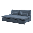 Ideal Furniture Sofa Bed with Storage Drawer, Blue