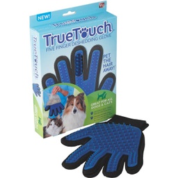 [PKB08124  / TU011124] True Touch Silicone Tip Five Finger Deshedding Pet Glove