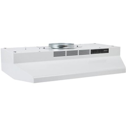 [F403001] Broan-Nutone F Series 30 In. Convertible White Range Hood