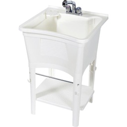 [LT2006W / ELT2006W] Zenna Home Ergo Laundry Tub 20 Gallon 24 In. W x 24 In. L