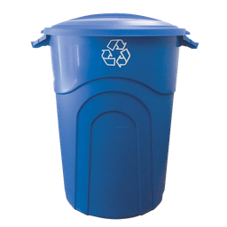 [TI0029] ****United Solutions 32 Gal. Recycling Trash Can with Lid