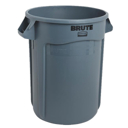 [FG263200GRAY] Rubbermaid Commercial Brute Trash Can Plastic 32 Gal.