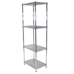 [MEWH-SRRK-01005 / RH15S160-4/ZY-132 / RH15S160-4/ZY-341 / RH15S160-4] Royal Homes Metal Shelf 23.5 x 15.75 x 63 In. (60 x 40 x 160cm)