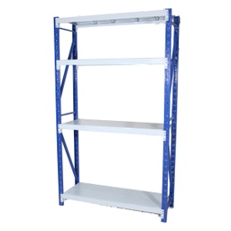 [RH15S1220-4/ZY-132 / RH15S1220-4/ZY-341] Royal Homes 4-Tier Metal Shelving 47.25X78.75X15.75in