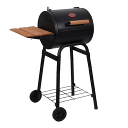 [1515] Chargriller Patio Pro-250 Sq In Charcoal Grill with Side Shelf