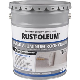 [301997] Rust-Oleum 510 5 Gal. 7-Year Fibered Aluminum Roof Coating