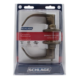 [B51VAL09] ^Schlage Brass Lever Vali Keyed Entry 609 BST 7707007710095