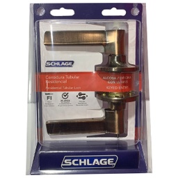 [B51TAL11] ****Schlage Copper Lever Talia Keyed Entry 011 BST 7707007703431