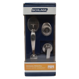 [362MIK30] ****Schlage Entry Handleset Mino x Kore Double Cylinder Deadbolt 630 7707007710590