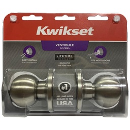 [94500-152] ****KWIKSET Single Cylinder Vestibule Lockset