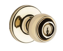 [L170860] ****Kwikset Polo Polished Brass Keyed-Entry Door Knob