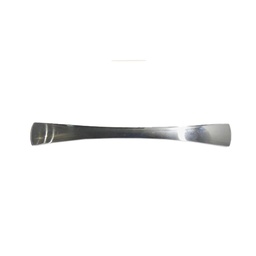 [18Z0019-128 SN] Royal Homes Slimline Bow Handle Brushed Nickel 128mm