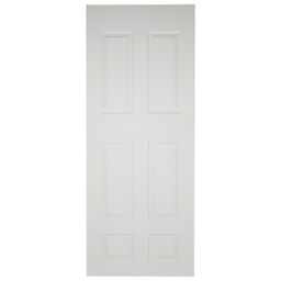 [11709] Royal Homes HDF 6 panel interior hollow door 32In.