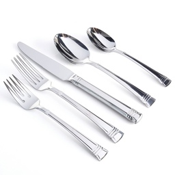 [70079.2] Gibson Home Cordell 20pc Flatware Set