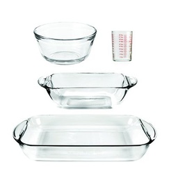 [11630L20] Anchor Hocking Essentials 4pc Bakeware Set