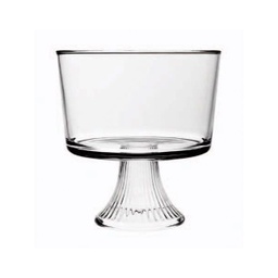 [86605L13] Anchor Hocking Monaco Trifle Bowl