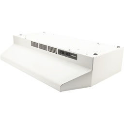 [413001] Broan-Nutone 41000 Series 30 In. Non-Ducted White Range Hood