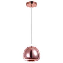 [68655] ****Westinghouse Pendant Light Rose Gold Metal Finish G9 Base 1X40W