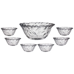 [hf79006-7k087(748-7-D)] ****GLASS BOWLS 7PC