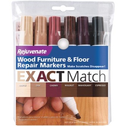 [RJ6WM] Rejuvenate Exact Match Natural Wood Furniture &amp; Floor Marker (6-Count)