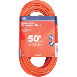 [OU-JTW16350-OR] Do it Best Outdoor Extension Cord 50 Ft. 16-gauge/3-conductor