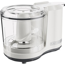 [HC150W] Black &amp; Decker One-Touch Food Chopper 1.5 Cup