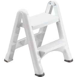 [FG420903WHT] Rubbermaid 2-Step Folding Step Stool White