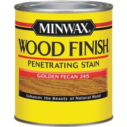 [70041444] Minwax Wood Finish Penetrating Stain, Golden Pecan, 1 Qt.