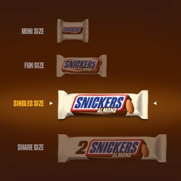 [I1200005] Snickers Almond Singles 1.76oz