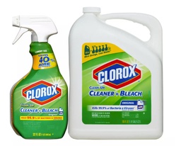 [741749] Clorox Clean-Up All-Purpose Cleaner with Bleach, Original, 32 oz. Spray and 180 oz. Refill Bottle