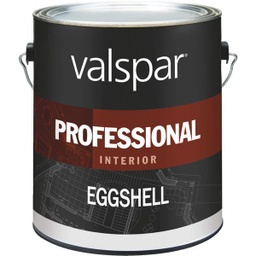 [045.0011811.007] Valspar Professional Latex Eggshell Interior Wall Paint, Light Base, 1 Gal.