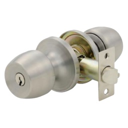 [90450-018] Fanal Devon Entry Knob Brushed Stainless Steel