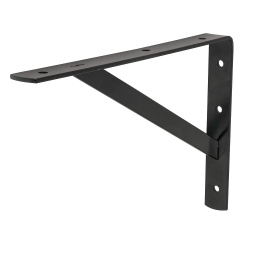 [MER-12N] Fiero Shelf Bracket Heavy Duty 8x12in Black