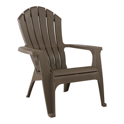 [8371-60-3700 / 258394] Adams RealComfort Resin Adirondack Chair Earth Brown