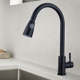 [RHBF15541] Royal Homes Pull Out Kitchen Faucet Black