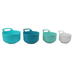 [MB37025] Home Basics Set of 4 Nesting Mixing Bowls